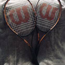 Wilson Titanium XL Tennis Racquets - Brand New!
