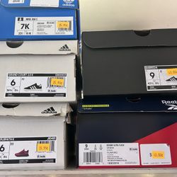 Adidas and Reebok Sneakers 