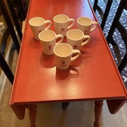 Williams Sonoma Coffee Mugs - Set of 6