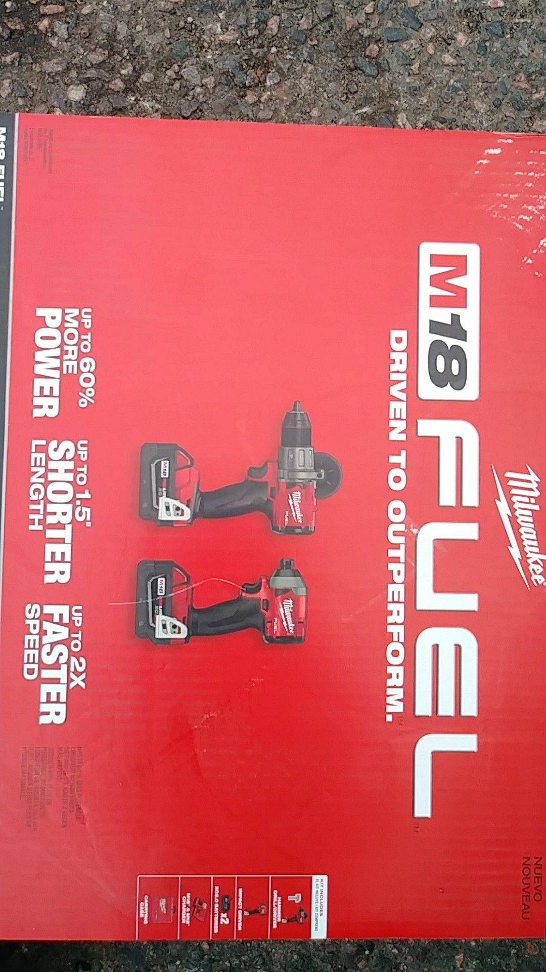 Milwaukee fuel m18 hammer drill and impact