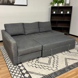 🚚 FREE DELIVERY! Grey Ikea Friheten Sleeper Pullout Sectional Sofa