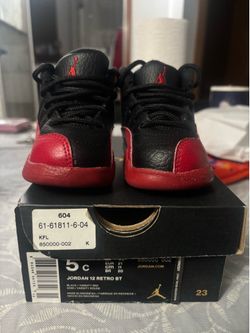 Jordan 12 retro flu game size 5c