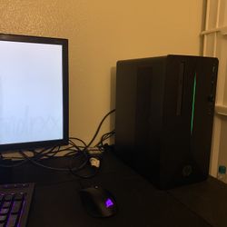 Gaming Pc/desktop Includes Monitor And Webcam!