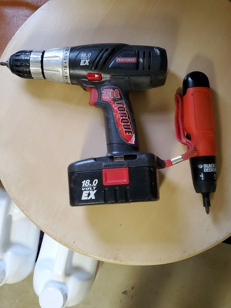 18v Craftsman Drill
