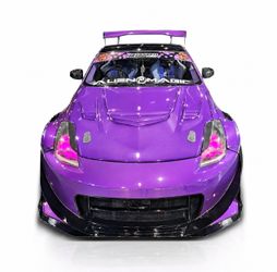 Brand New FLY1 Motorsports Nissan 350Z Renegade Hood Fiberglass