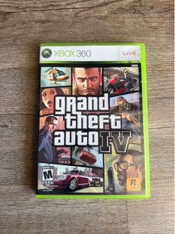 Grand Theft Auto IV GTA -  Xbox 360