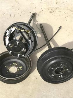 Axel And Break Assembly, Deferintial