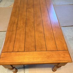Solid Wood Coffee Table (Klaussner)