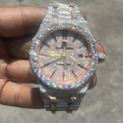 Two Tone Rose Gold AP With Box And Papers
