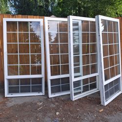 4 -Vinyl windows 36x72 Single Hung