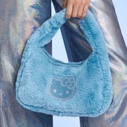 Hello Kitty Faux Fur Handbag