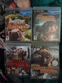 PlayStation 3 (PS 3) 4 Games