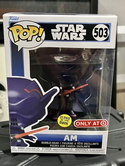 Funko Pop #403 Glow In The Dark AM Target Exclusive The Ronin Star Wars VAULTED