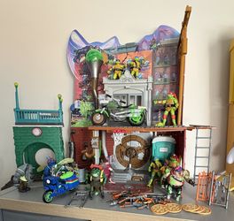 Teenage Mutant Ninja Turtles Mutant Mayhem Sewer Lair Mu