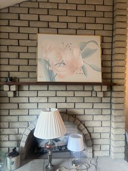 Large Lee Reynolds Pastel Art Painting 80s