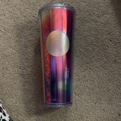 Rainbow Dome Starbucks Cup