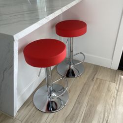 Red Barstools (4 Available) - READ POST!! 