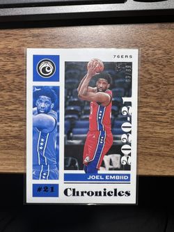 Joel Embiid Chronicles Numbered To 99 (2020-2021)