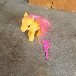 Pony With Hairbrush