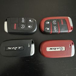 SRT Hellcat Red Key Fob Shell