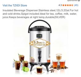 Insulated beverage dispenser