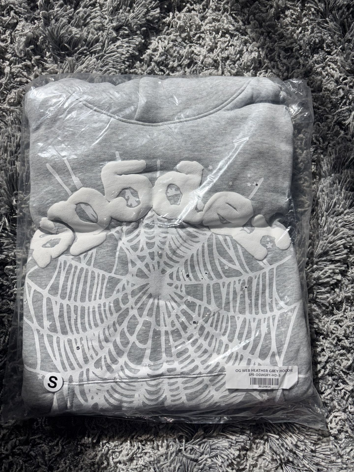 Spider Hoodie Grey