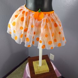 2t-4t Pumpkin Halloween Tutu