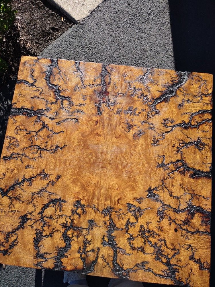 Fractal Burn Coffee Table