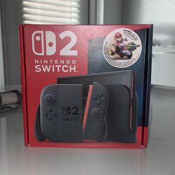 Nintendo Switch 2 + Mario Kart World Bundle – Brand New