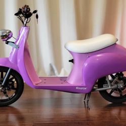 Modified Razor Pocket Mod Moped Scooter 48v 20ah Lithium Fardriver Hydraulic Brakes 