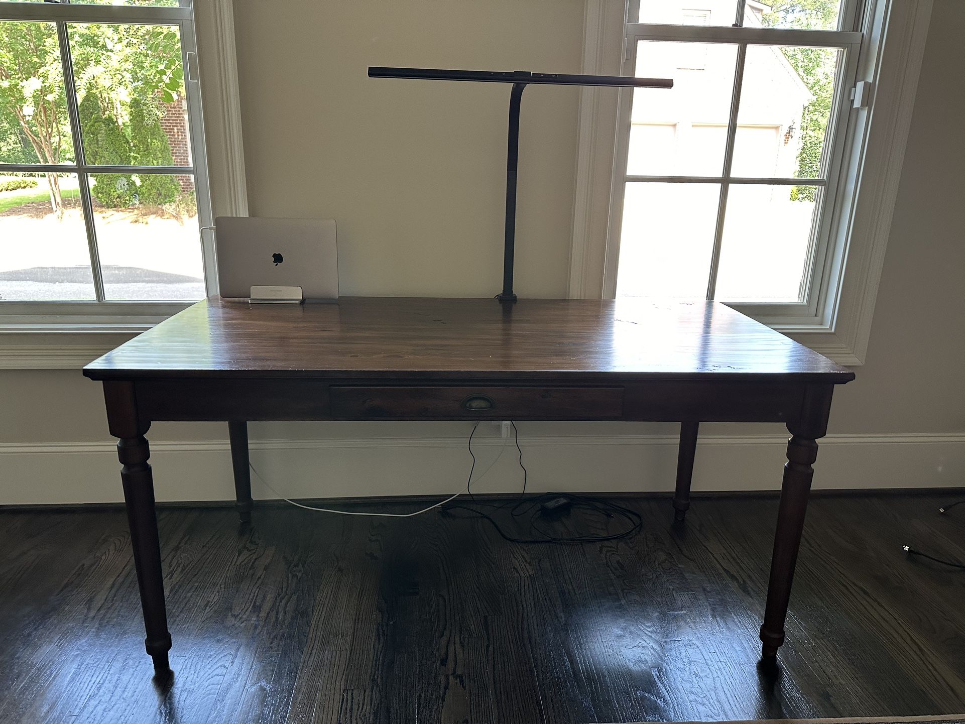 Pottery Barn Printer’s Writing Desk - Tuscan Chestnut Finish