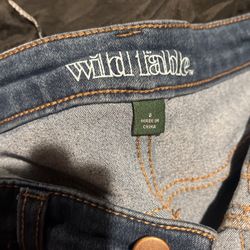 Size 2 Wild Fable Dark Color Jeans 