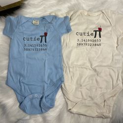 $14 Organic Cotton Baby Onesies