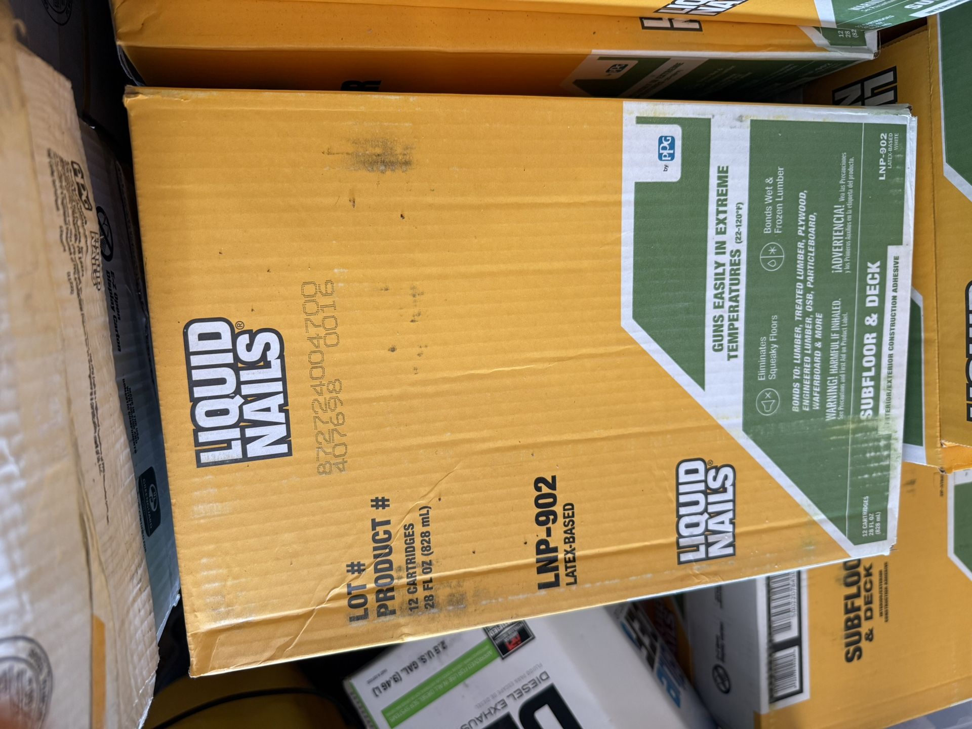 Liquid Nails Subfloor