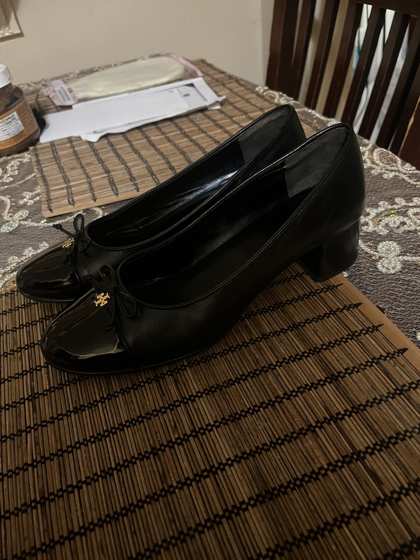 Cap Toe Pump Tory Burch Heels