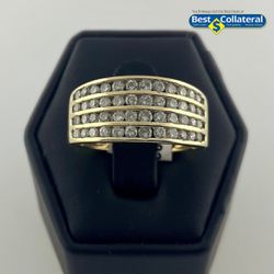 Ladies Diamond Ring In 14k Gold