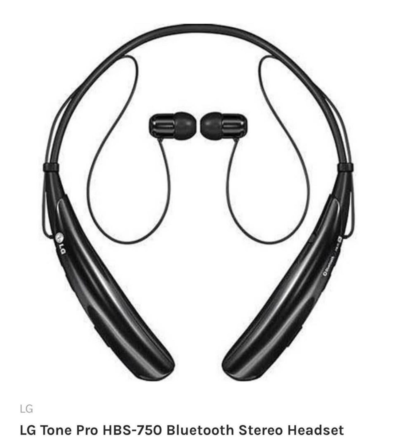 LG Tone Pro HBS-750 Bluetooth Headset