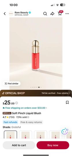 Rare beauty blush