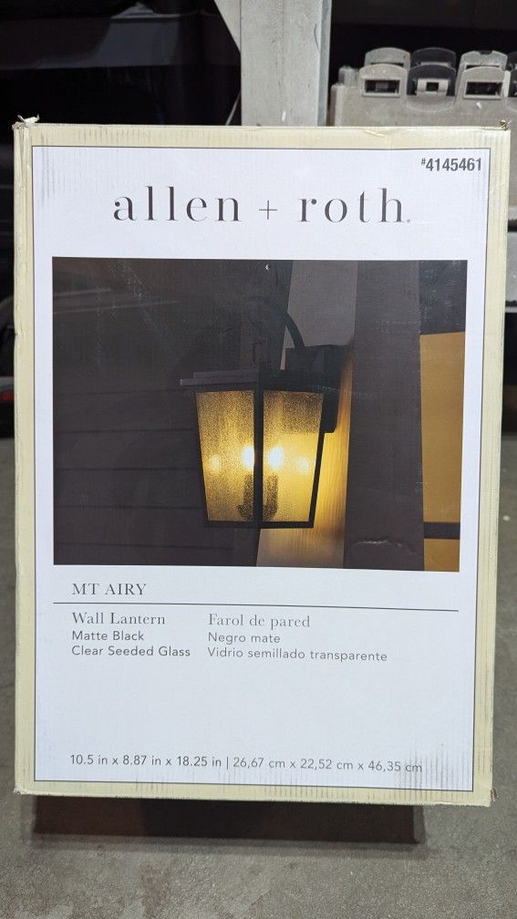 Outdoor Wall Light Allen Roth (contact info removed)