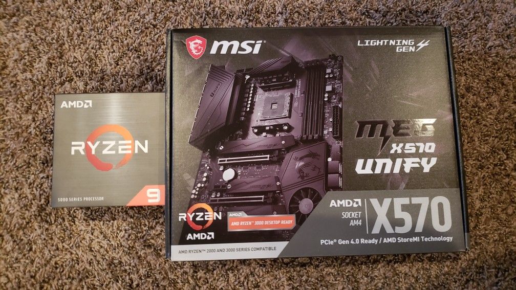 Ryzen 5000 Series Amd Ryzen Motherboard Compatibility BNIB AMD - Main Image
