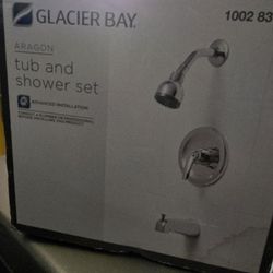 Bathroom Tub and Shower Set