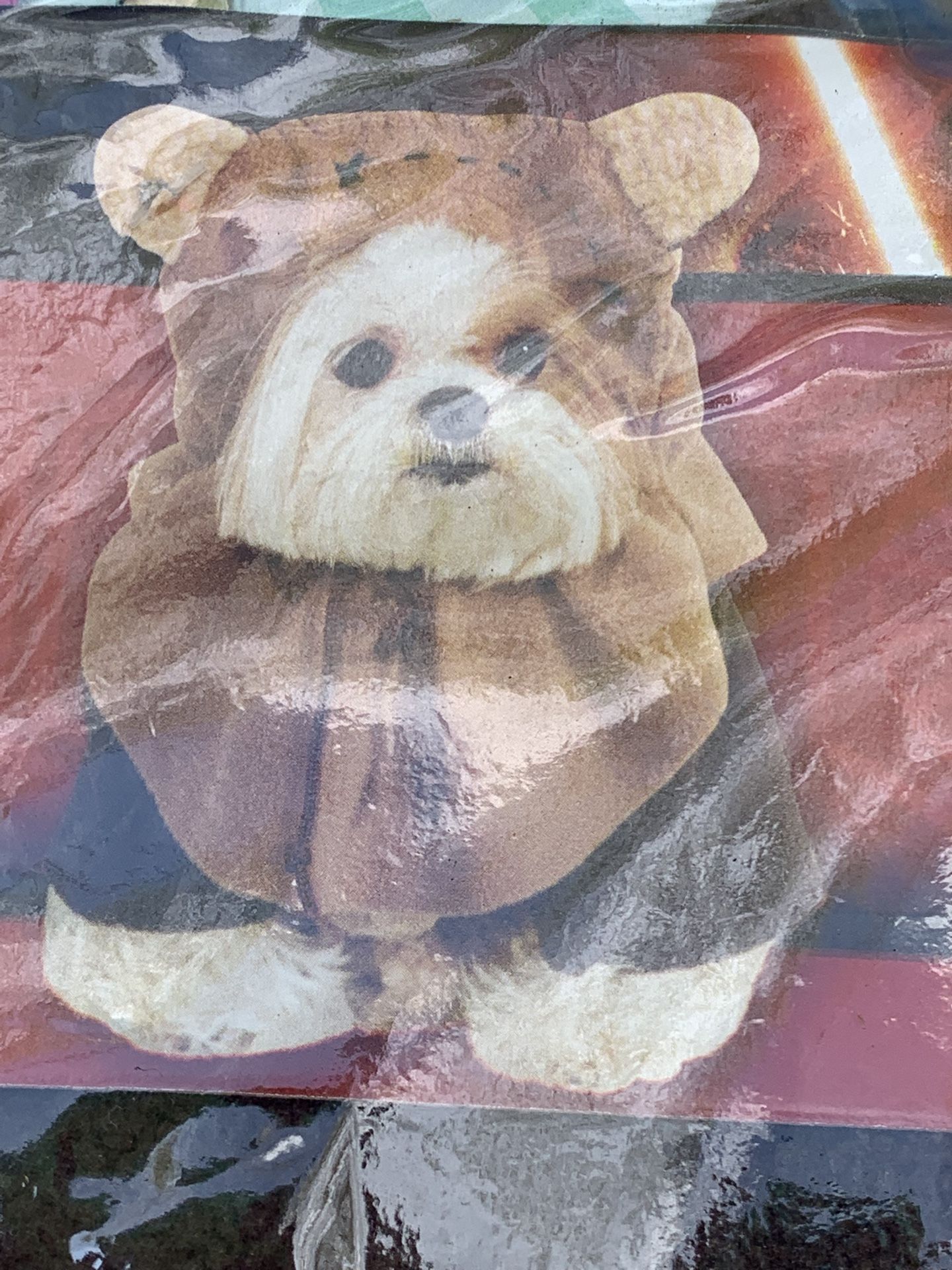 Star Wars Ewok Dog Costume -size Large