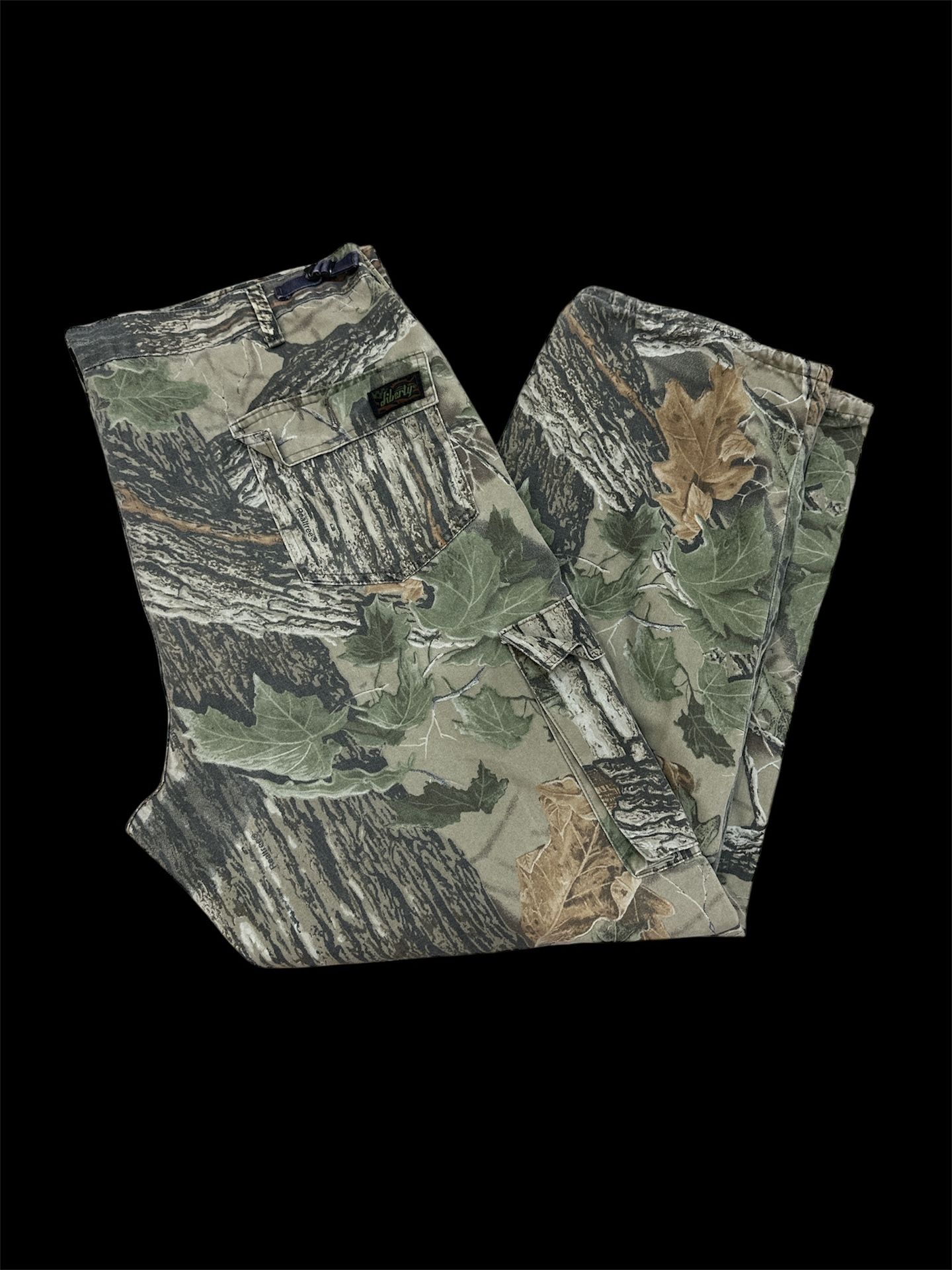 Realtree Pants Mens  XL Brown Real Tree Edge Camo Camouflage Hunting Stretch
