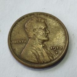 1913 S VF LINCOLN CENT 
