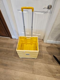 Folding Teacher Storage Cart