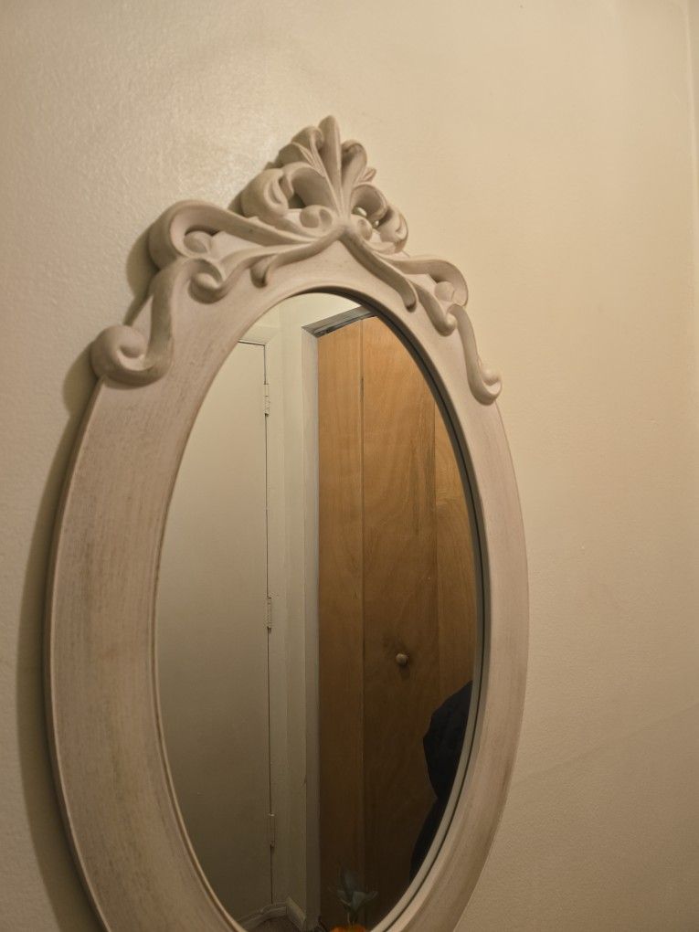 Mirror And Console Table