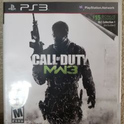 PS3 Call of Duty- MW3