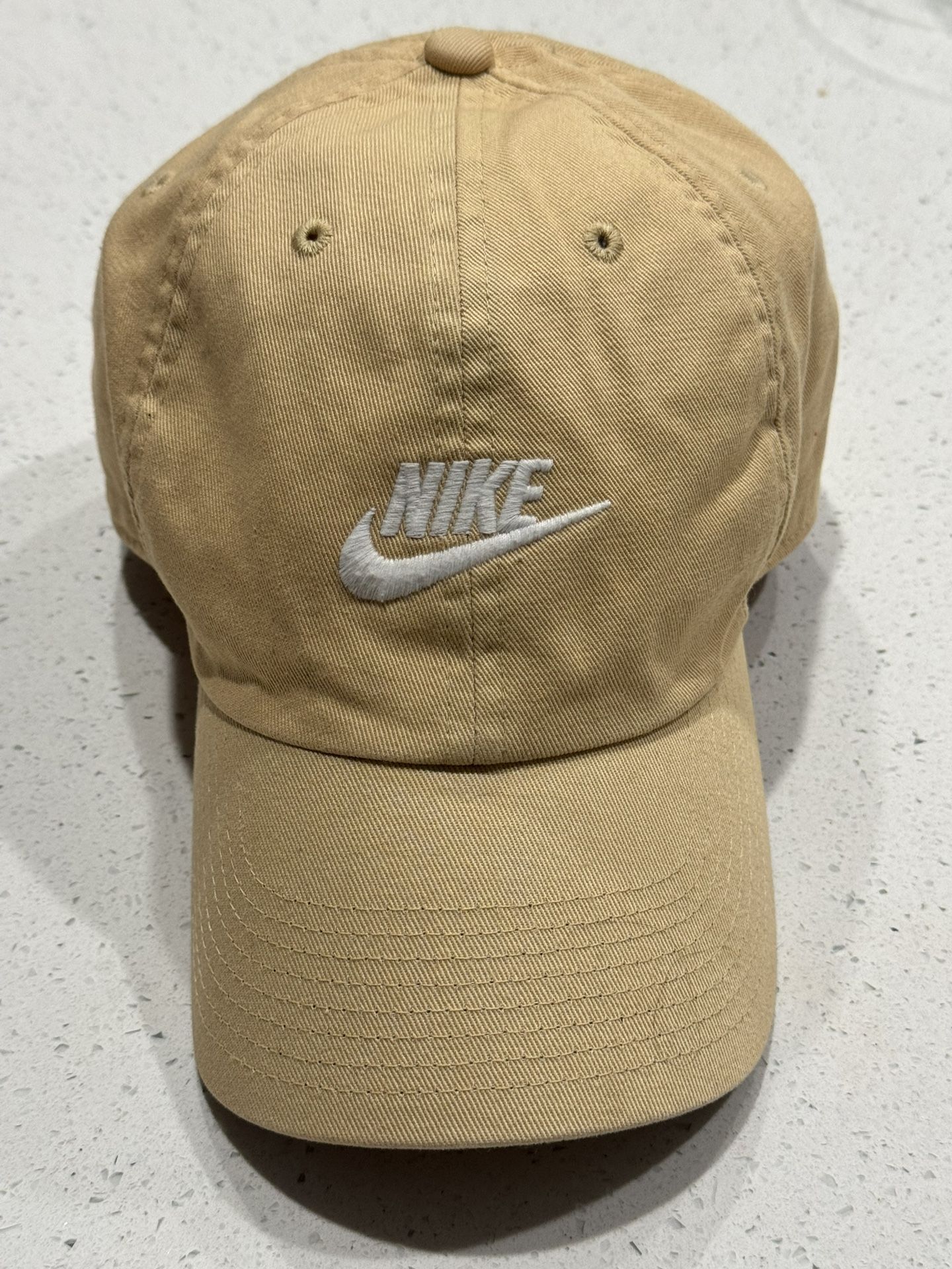 Beige Nike Cap