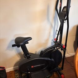 Elliptical exercise bike