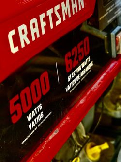 Craftsman 5000 Watt Generator.